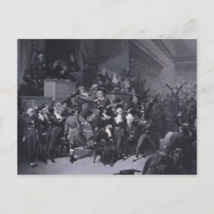 Postal El noveno termidor, c.1840