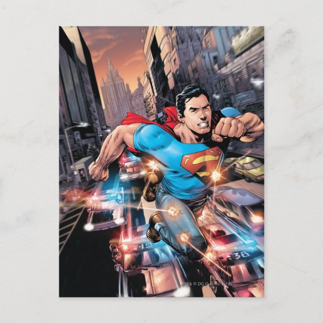 Postal El nuevo 52 - Superman #1 2 (Anverso)