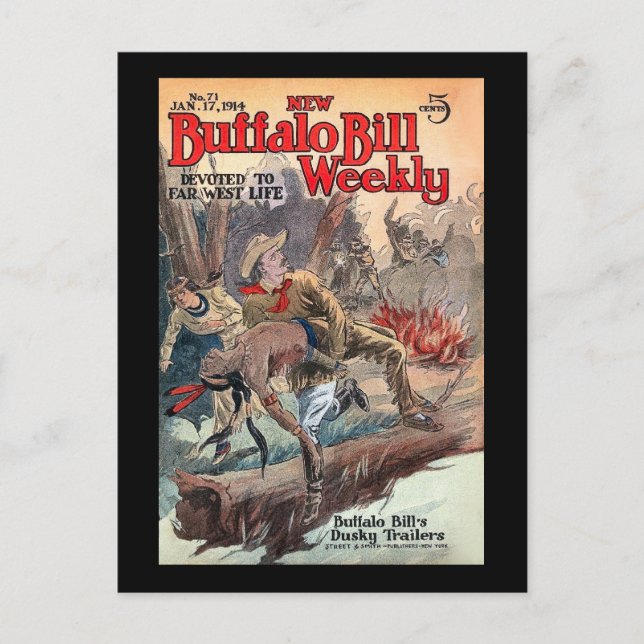 Postal El nuevo proyecto de ley de búfalo semanal n.º 71  (Anverso)