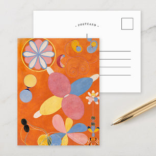 Postal El número 4 más grande   Hilma af Klint