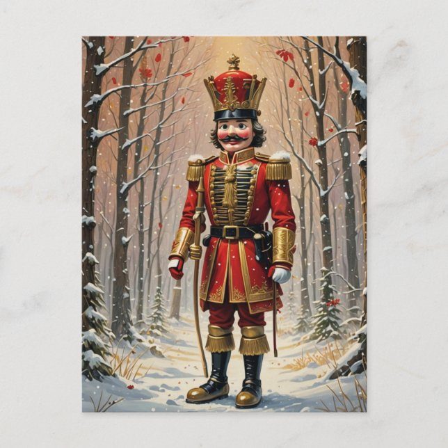 Postal El Nutcracker, el invierno (Anverso)