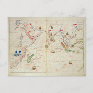 Postal El Océano Índico