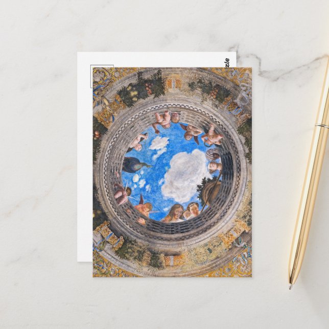 Postal El Oculus, Cámara de Bridas, Cámara Picta (Anverso/Reverso In Situ)