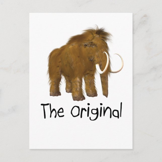 Postal "El original" (Anverso)