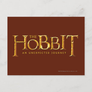Postal El oro con el logo de Hobbit
