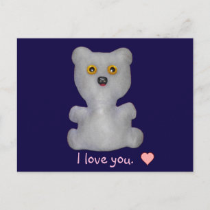 Postal El Oso De Juguete Te Ama La Postcarta