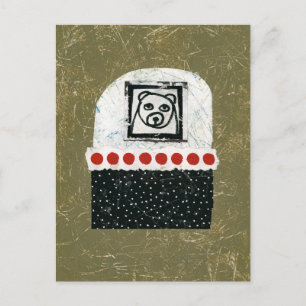 Postal El Oso Está Cansado Postcard