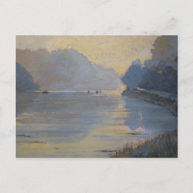 Postal El otoño arrogante (Anverso)