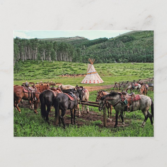 Postal El OutPost (Anverso)