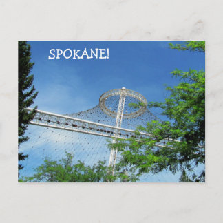 Postal El pabellón de los EE.UU. de Spokane