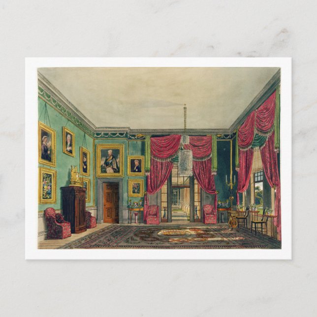 Postal El Pabellón Verde, la casa Frogmore, de 'The Hist (Anverso)