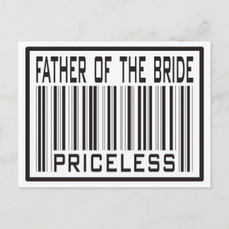 Postal El padre de la novia sin precio