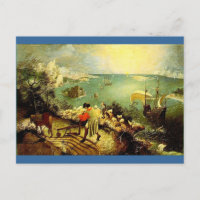 El paisaje de Bruegel con la caída de Icarus - 155