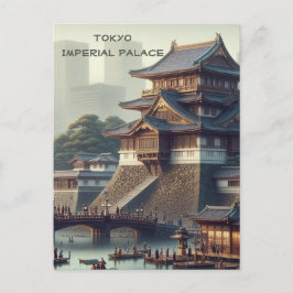 Postal El paisaje del Palacio Imperial de Tokio Viajes Ja