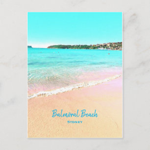 Postal El paisaje natural de la playa de Balmoral de Sídn