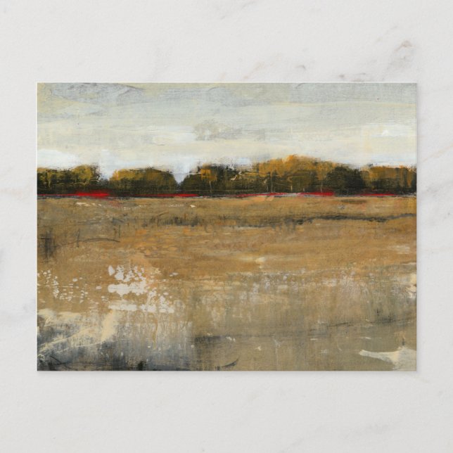 Postal El paisaje natural verde y exuberante (Anverso)