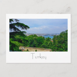 Postal El paisaje urbano de Turquía en Estambul El Bósfor