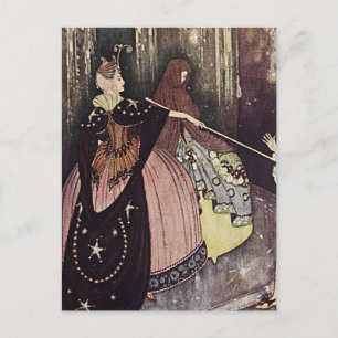 Postal “El pájaro azul” de Edmund Dulac