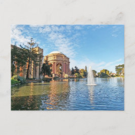 Postal El Palacio de Bellas Artes California