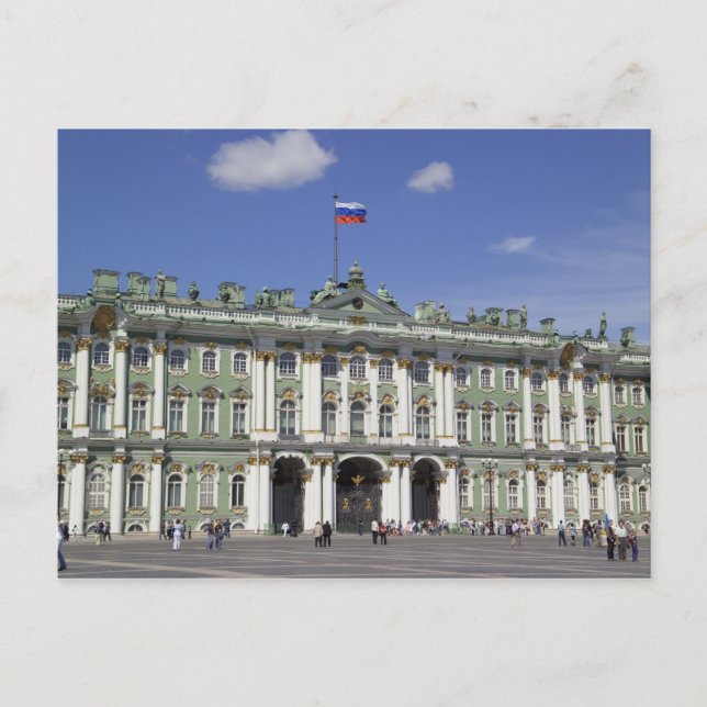 Postal El Palacio de Invierno, San Petersburgo, Rusia (RF (Anverso)