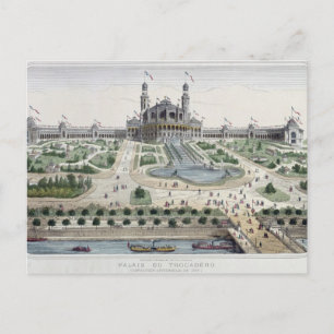 Postal El Palacio del Trocadero