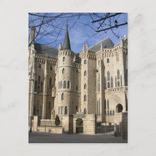 Postal El Palacio Episcopal de Astorga