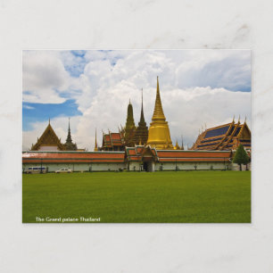 Postal El palacio magnífico Tailandia
