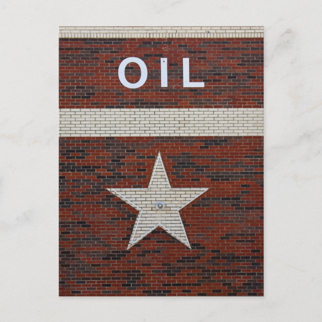 Postal El palacio petrolero de Texas (Anverso)