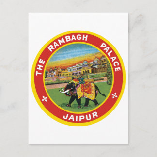 Postal El Palacio Rambagh Jaipur