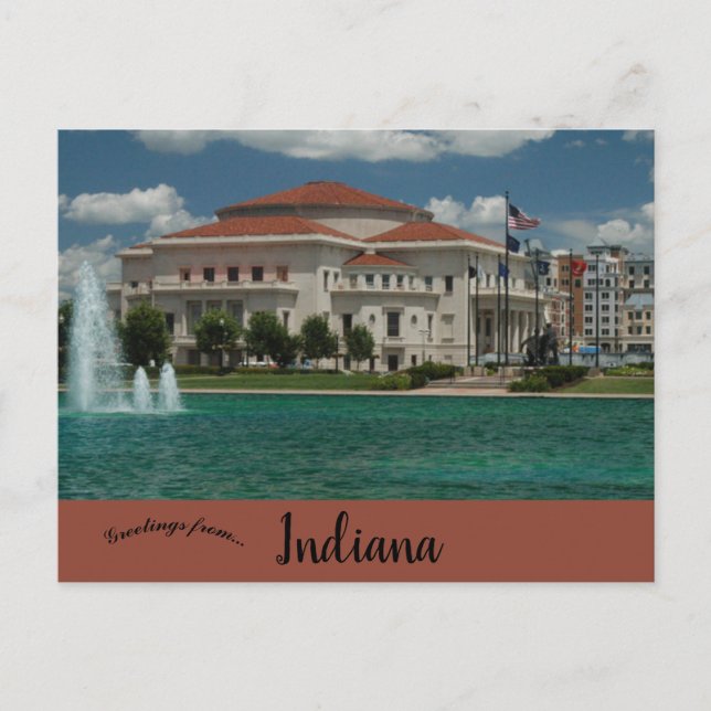 Postal El Palladium Carmel Indiana (Anverso)