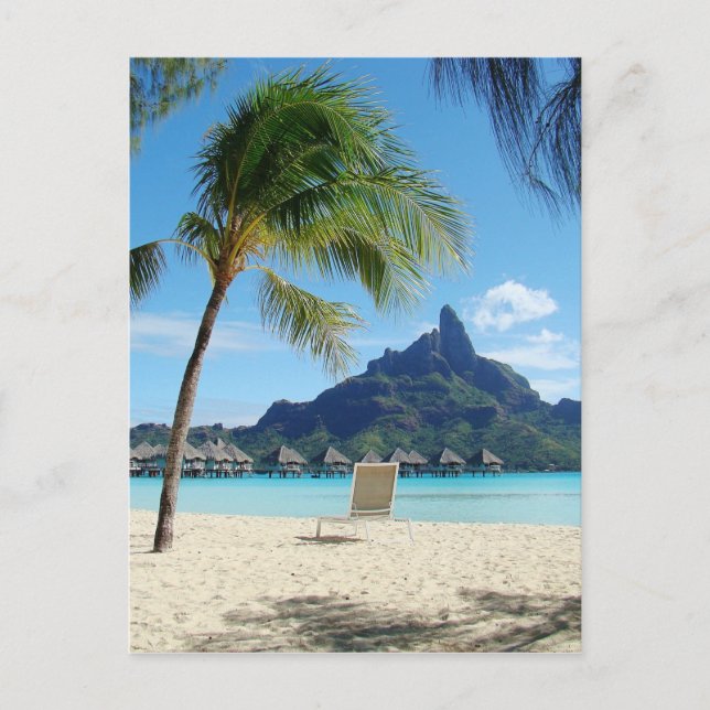 Postal El paraíso existe (Anverso)