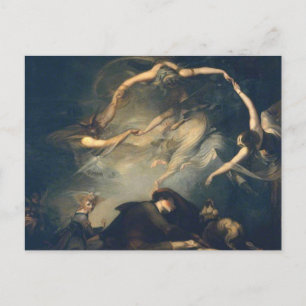 Postal El paraíso soñado del Pastor perdió a Henry Fuseli