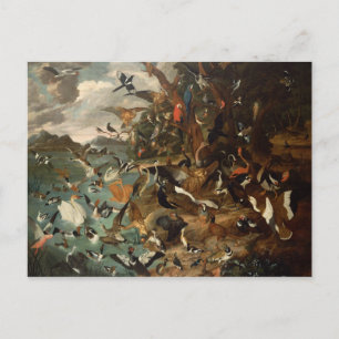 Postal El Parlamento de las Aves