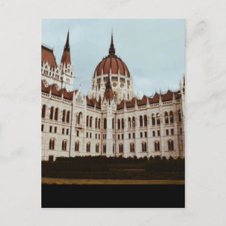 Postal El Parlamento húngaro, Budapest, Hungría