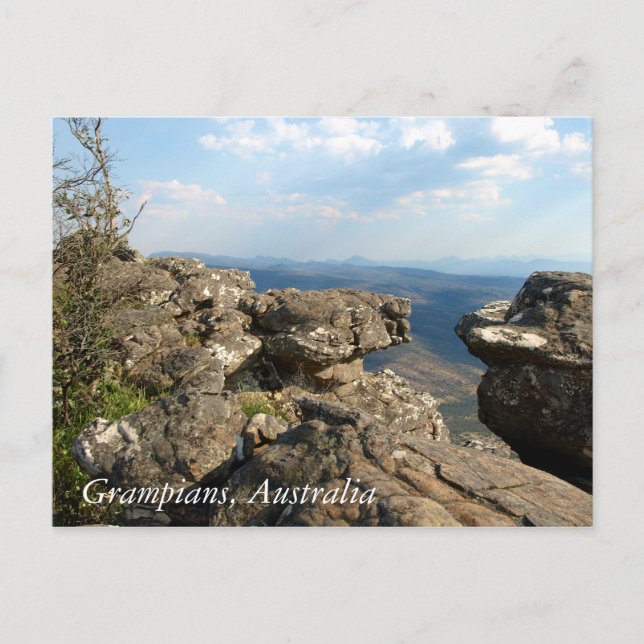 Postal El Parque Nacional de Grampians Australia (Anverso)