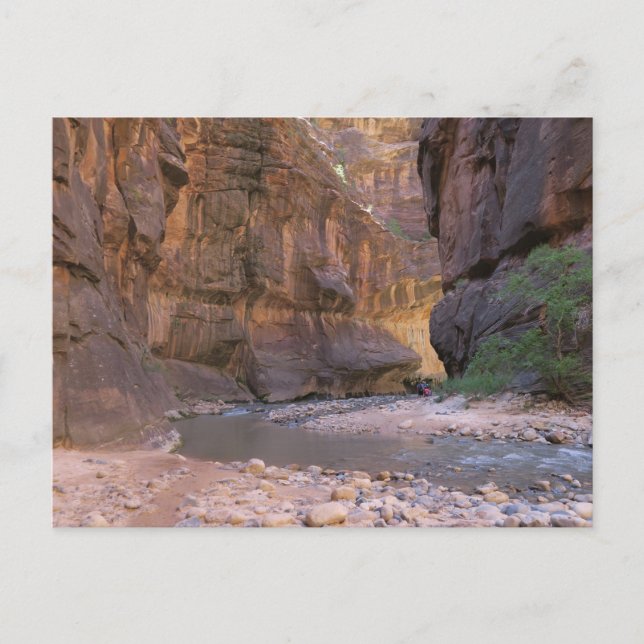 Postal El Parque Nacional Zion (Anverso)