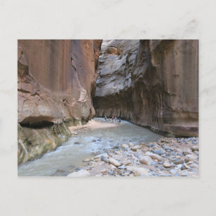 Postal El Parque Nacional Zion