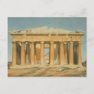 Postal El Partenón, Atenas, 1810-37
