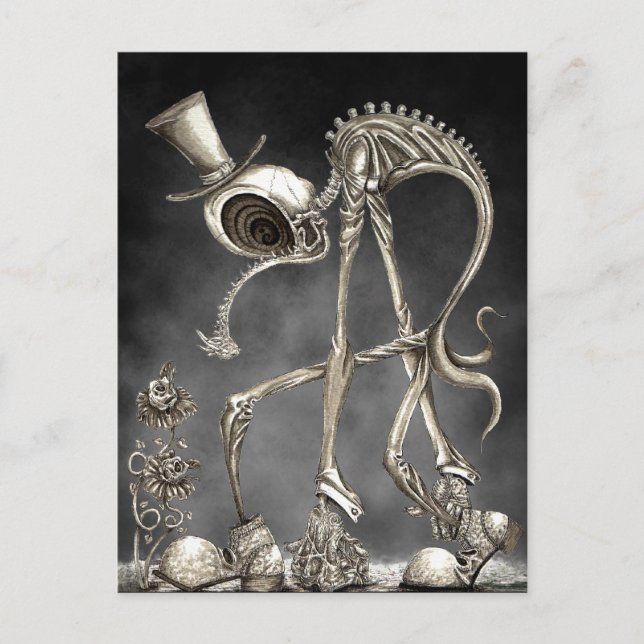 Postal El Paseo con fondo (Anverso)