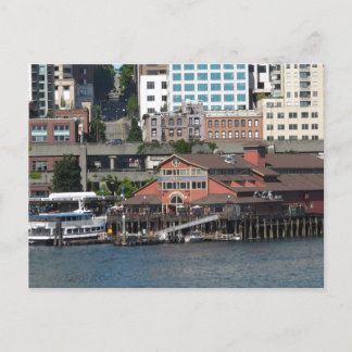Postal El paseo marítimo de Seattle...
