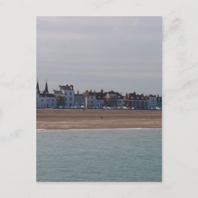 Postal El paseo marítimo en Deal (Anverso)