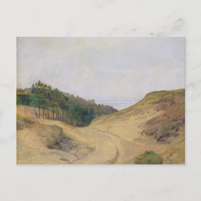 Postal El paso estrecho en Blankenese, 1840 (Anverso)