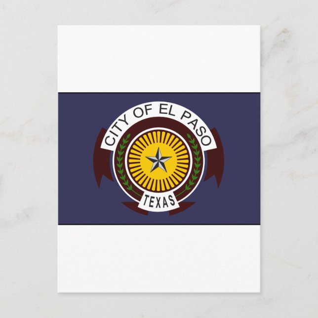 Postal El paso Texas (Anverso)