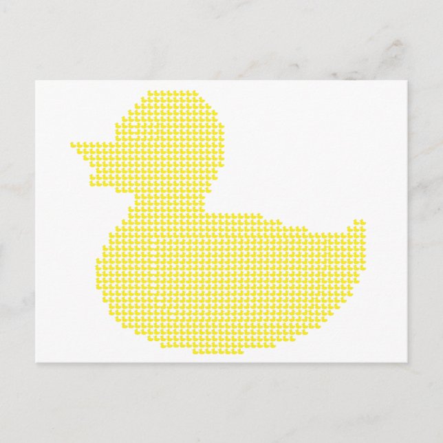 Postal El pato de los patos (Anverso)