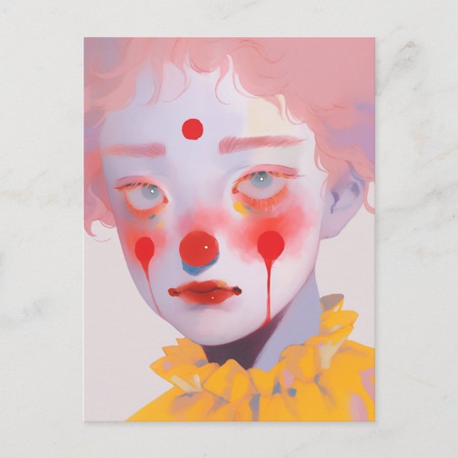 Postal El Payaso (Anverso)