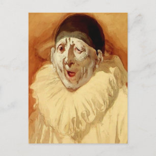 Postal “El payaso gris” por Gustave Doré