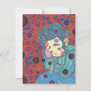 Postal El Payaso Llorante