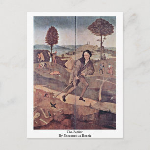 Postal El Pedlar De Jheronimus Bosch
