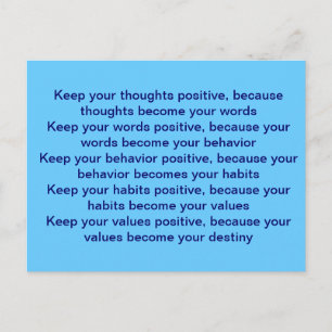 Postal El pensamiento final del rey