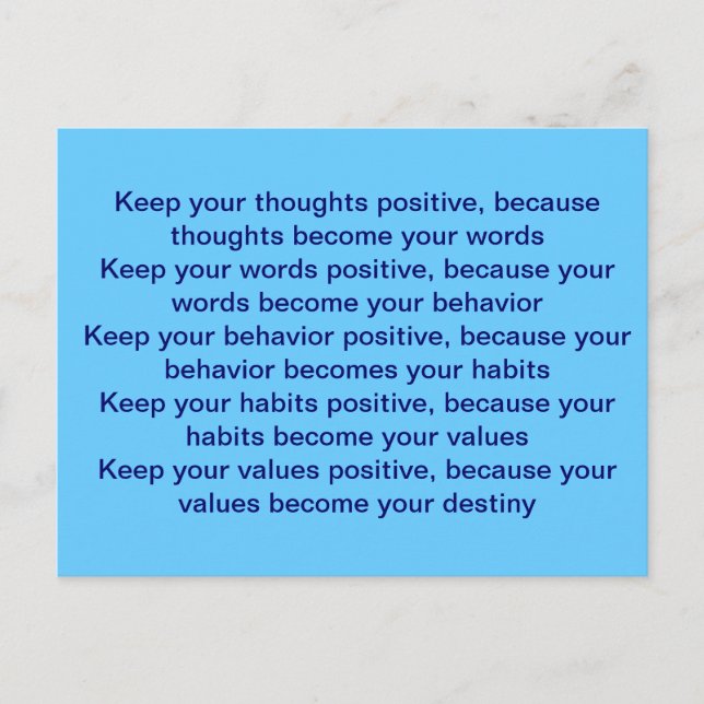 Postal El pensamiento final del rey (Anverso)